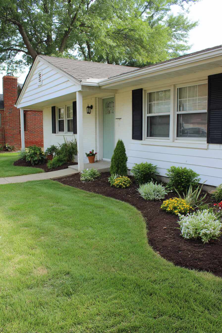Add a Border Flower Bed