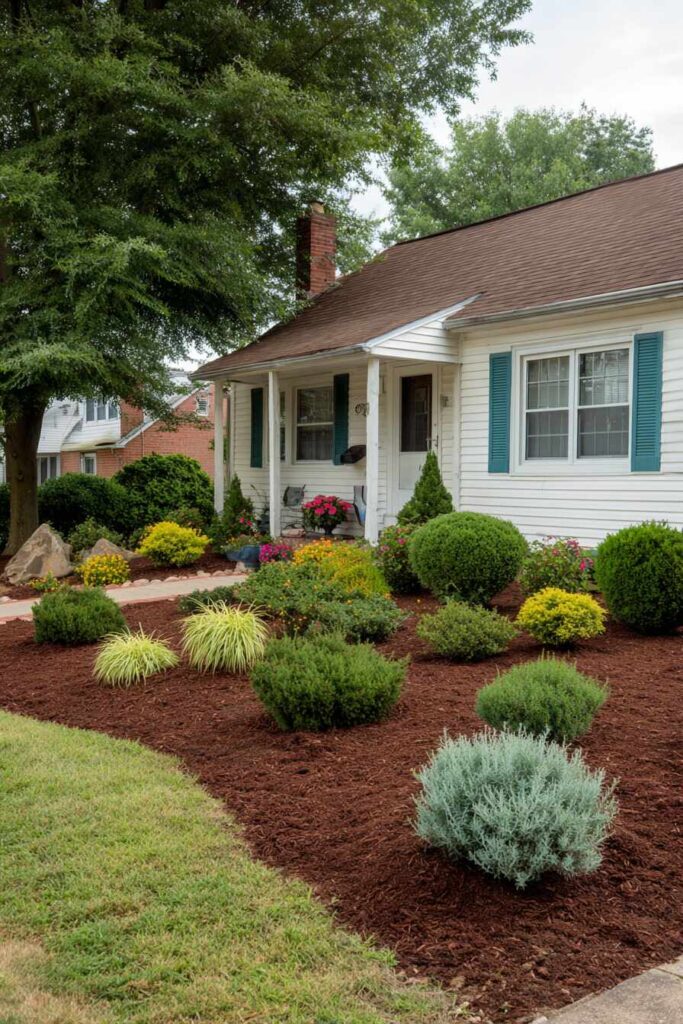 Mulch the Garden Beds